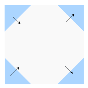 Image of Snowball Block recommended pressing directions