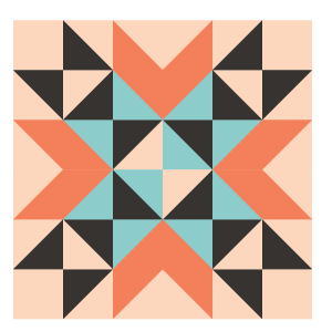 Image of the Wyoming Valley Quilt Block