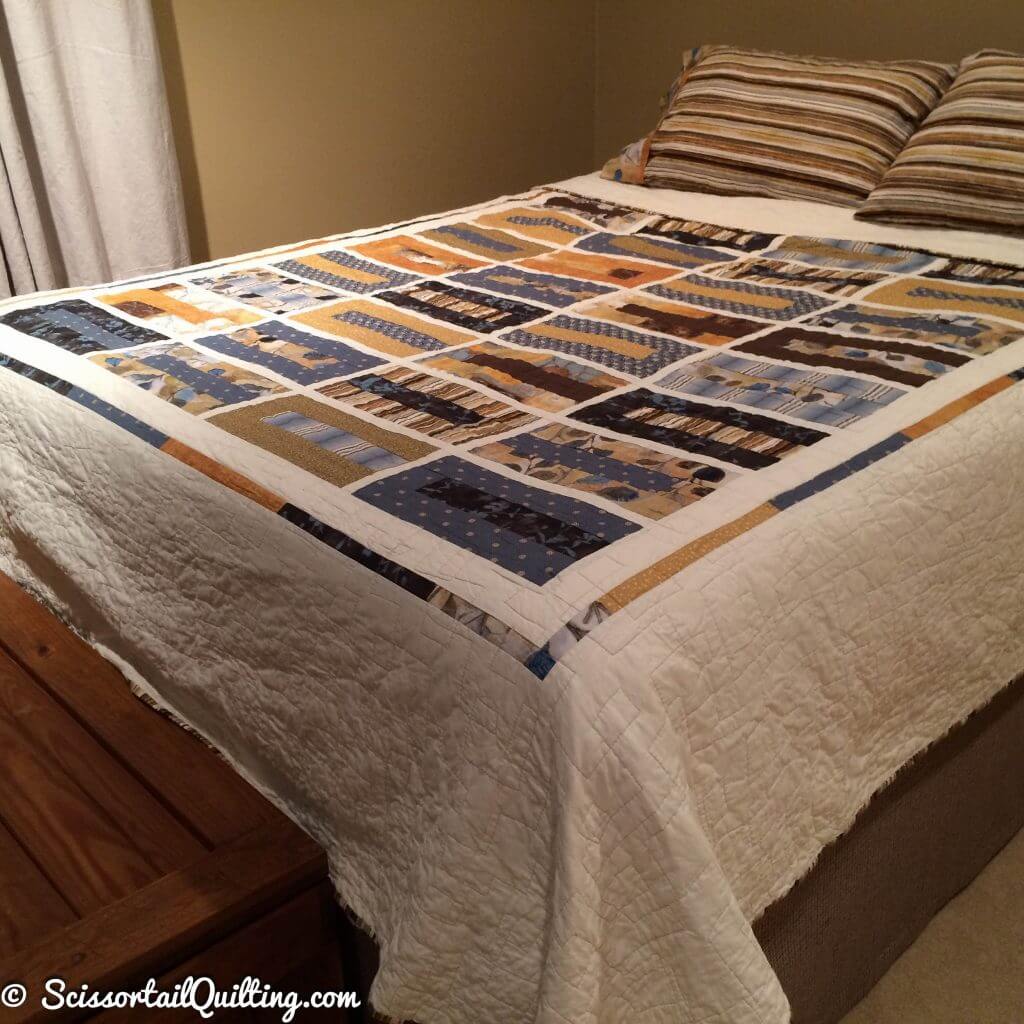 photo of Modern Rectangles Quilt