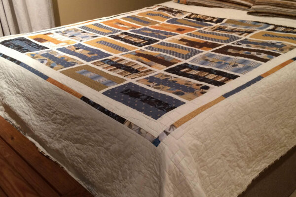 photo of Modern Rectangles Quilt