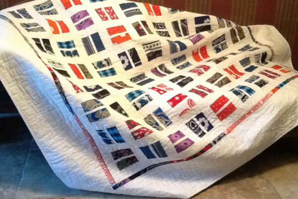 Photo of Custom Quilt made with African fabrics