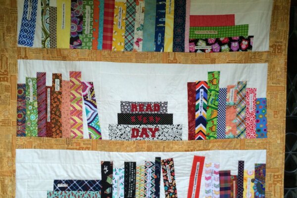 Photo of Read Every Day BookCase Quilt