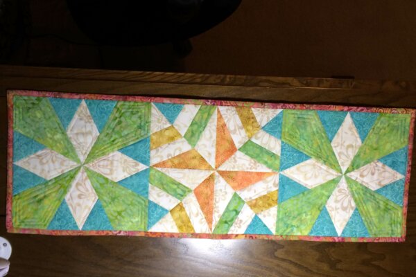 Photo of Paper Pieced Table Runner