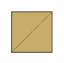 Image of patch with line on diagonal