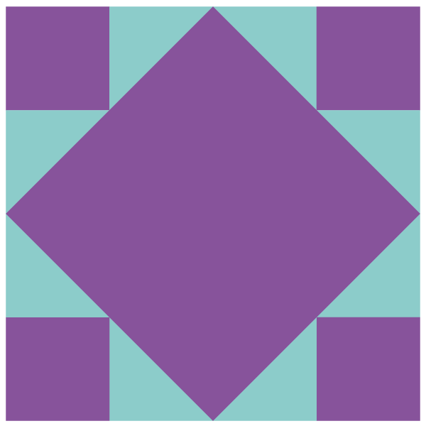 Image of The Art Square Quilt Block