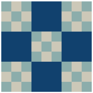 Image of The Double Nine-Patch Quilt Block