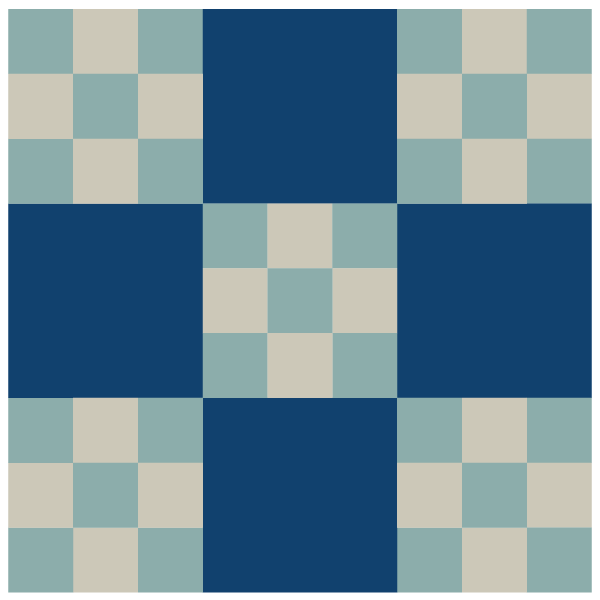 Image of The Double Nine-Patch Quilt Block