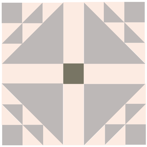 Image of Dove in a Window Quilt Block