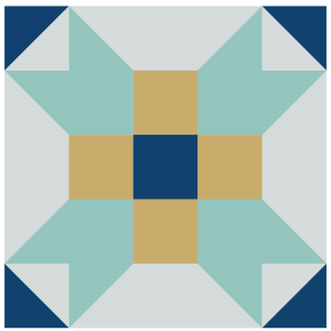 Image of Fool's Square Quilt Block