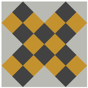 Image of Grandmother's Cross Quilt Block