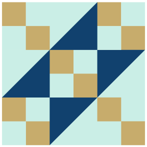Image of the Jacob's Ladder Quilt Block