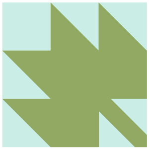 Image of Maple Leaf Quilt Block