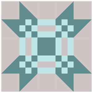 Image of Missouri Puzzle Quilt Block