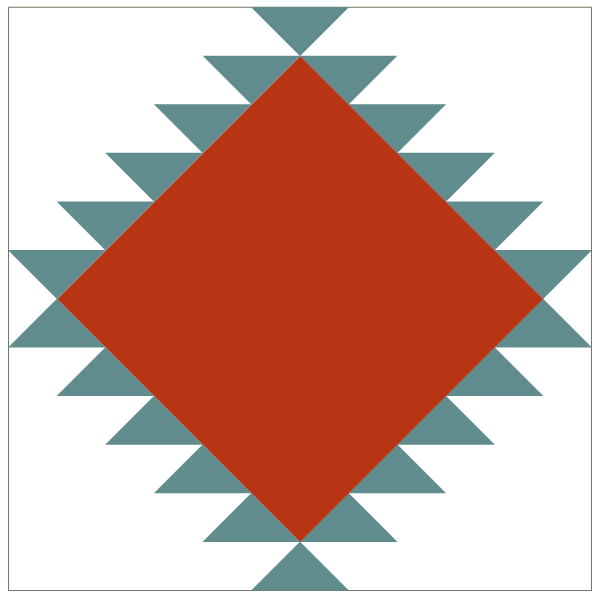 Image of the Navajo Quilt Block