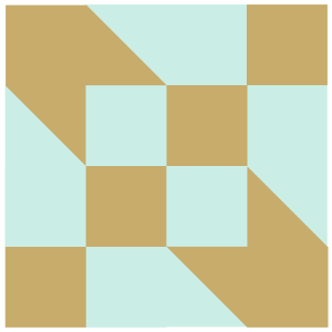 Image of The Road to Oklahoma Quilt Block