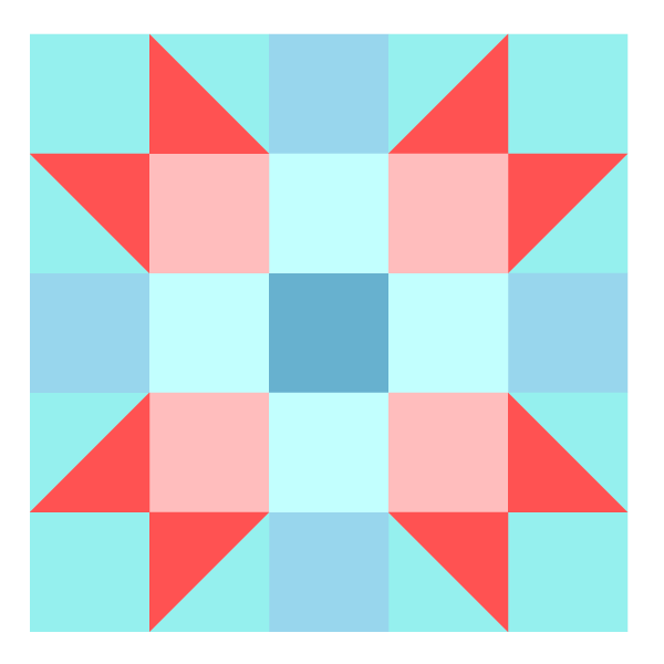 Image of The Sister's Choice Quilt Block