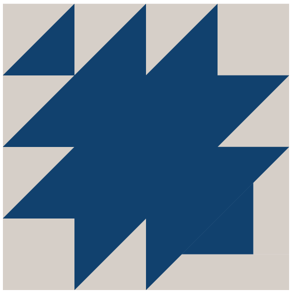 Image of The Swallow Quilt Block