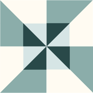 Illustration of the Double Pinwheel Quilt Block