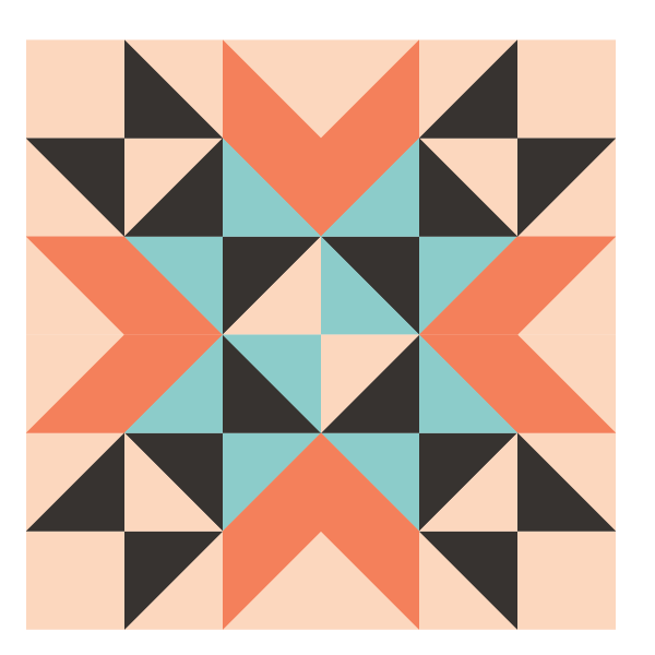 Image of the Wyoming Valley Quilt Block