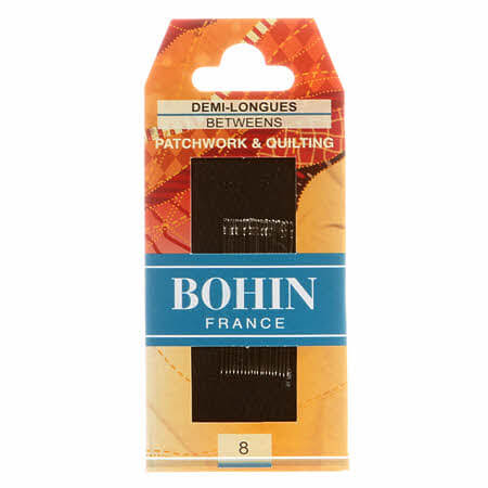 Photo of a package of Bohin between needles