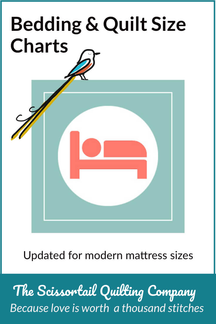 Bedding Size Chart 