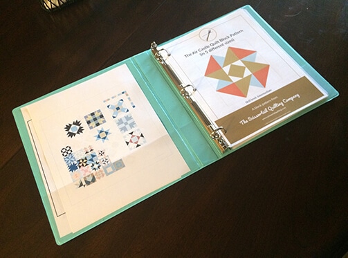 Photo of Inside Block Library Notebook