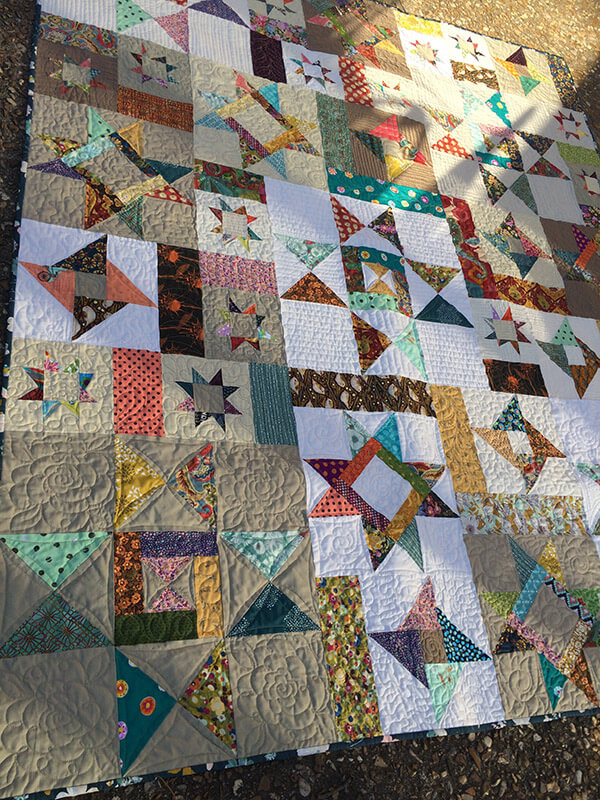 Image of Starfall Quilt Scissortail Quilting