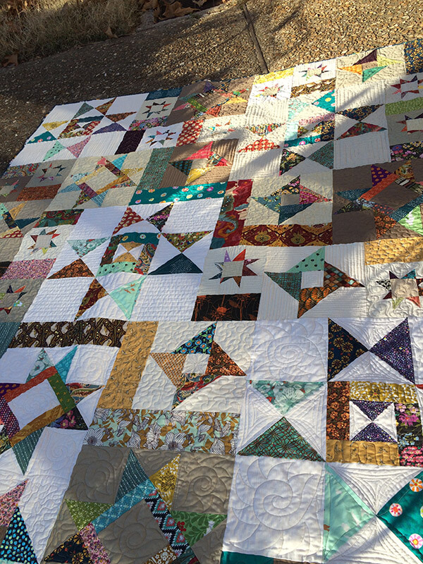 Image of Starfall Quilt Scissortail Quilting