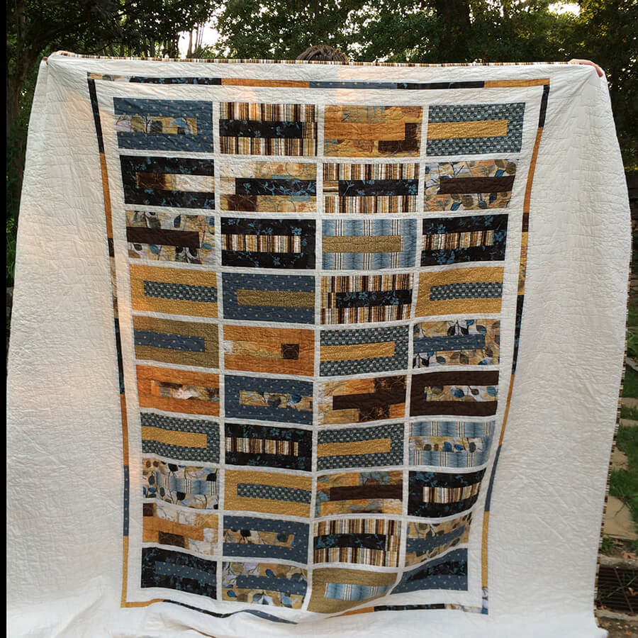 Photo of Modern Rectangle quilt