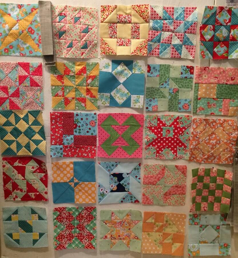 Farmer's Wife Sampler Quilt 2: A baby quilt made from 1930's Farmer's ...