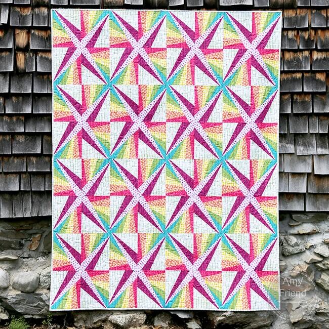 Magic Spark Quilt Pattern by Amy Friend