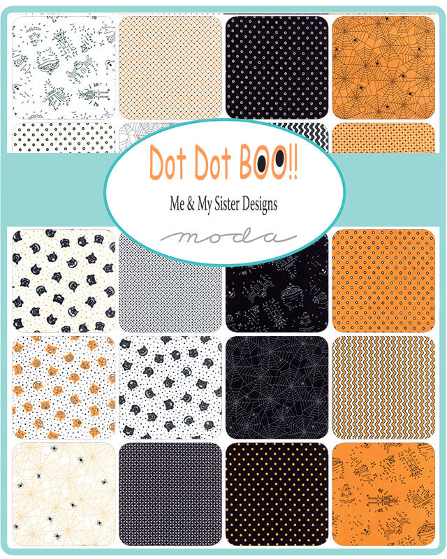 Preview image of Dot Dot Boo fabric line