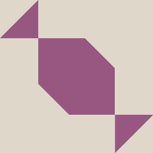 Illustration of Sweet Treat Quilt Block