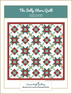 Cover for Jolly Stars Quilt Pattern