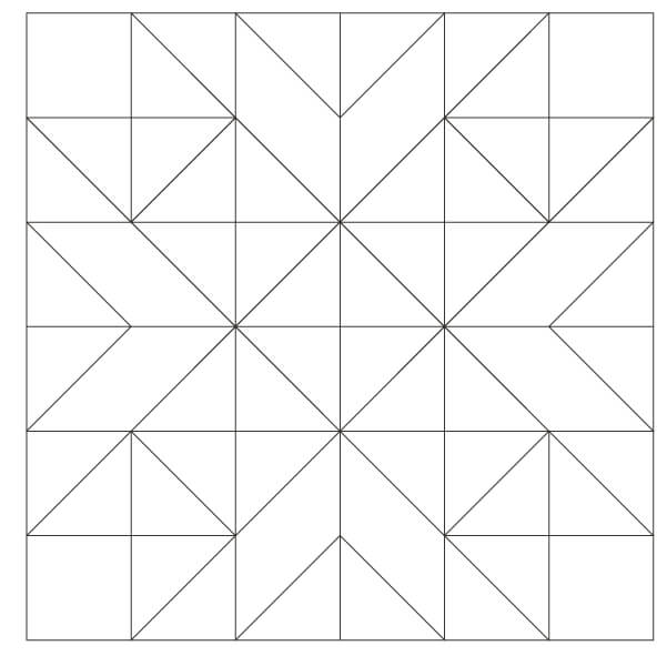 Wyoming Valley Quilt Block | Scissortail Quilting