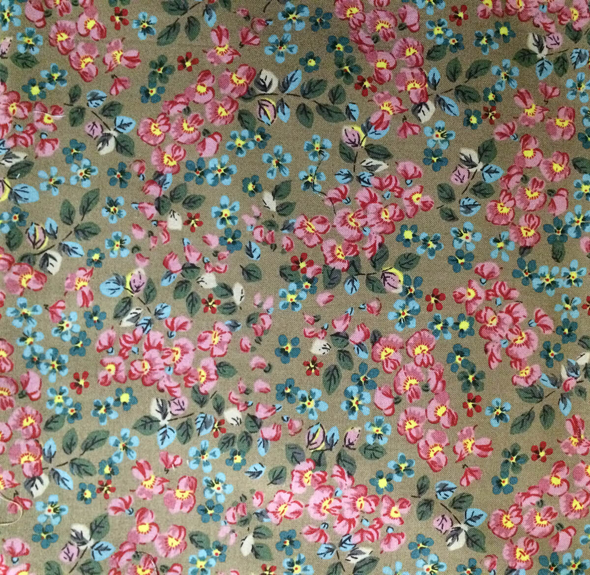 Photo of an example of calico fabric