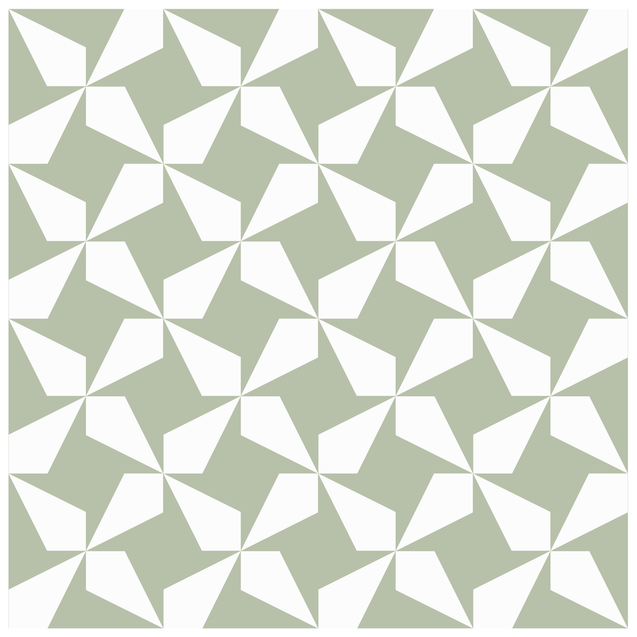 an illustration of a possible arrangment of corner beam quilt block units