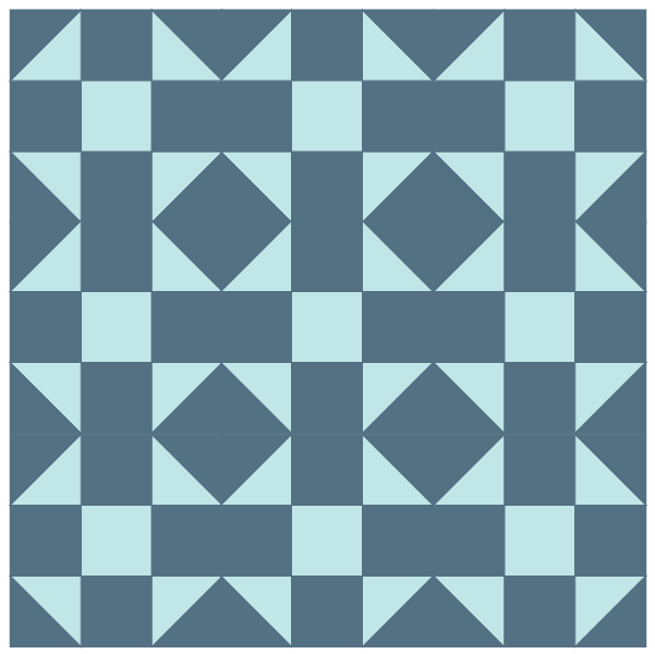 Grouping Example of the Shoofly Quilt Block