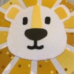 Sneak peek at a little progress made for an upcoming Baby quilt pattern #wip #babyquilt #liondresden #dandylions