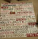 The top of my #letterstosantaquilt is FINALY finished. I started cutting it about this time last year and there must be close to 1000 pieces. Not really the most difficult quilt i have made but i feel like it was certainly the most tedious. So happy with the final product and the way it represents what Christmas means to our family. Cant wait to get it quilted!